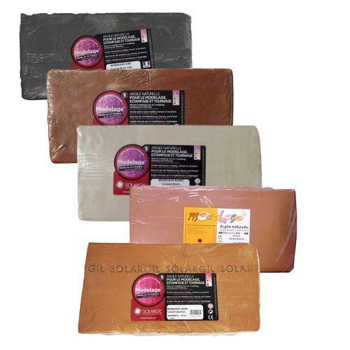 Illustration de : Pain 10 kg argile couleur