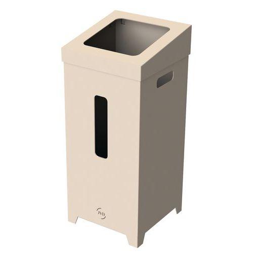 Illustration de : Poubelle carton 6 et 75 L JVD