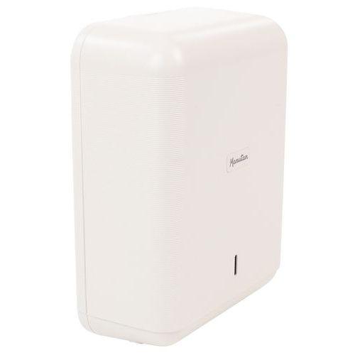 Illustration de : Distributeur d'essuie-mains - ABS 100% recyclé - Manutan Expert