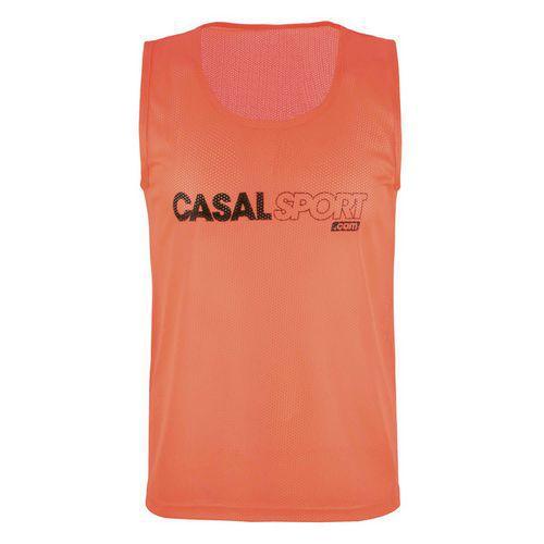 Illustration de : Chasuble Essentielle orange fluo Casal Sport