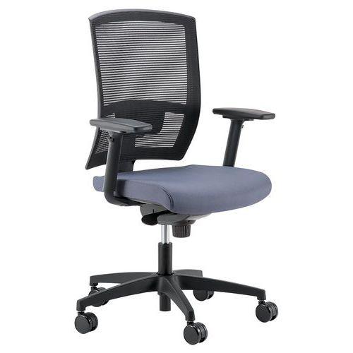 Illustration de : Siège de bureau Mia accoudoirs réglables - Linea Fabbrica