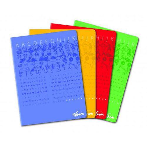 Illustration de : Cahier dessin albums maternelle 24x32 cm uni 120g NF 44 - Pichon