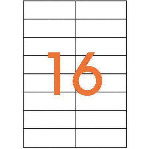 Illustration de : Boîte 1600 étiquettes adhésives 105 x 37 mm - Apli