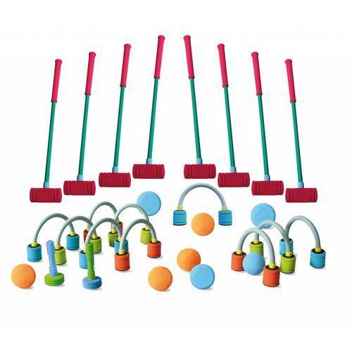 Illustration de : Maxi set soft croquet