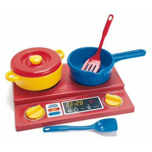 Illustration de : Ensemble gazinière et accessoires plastique - Dantoy