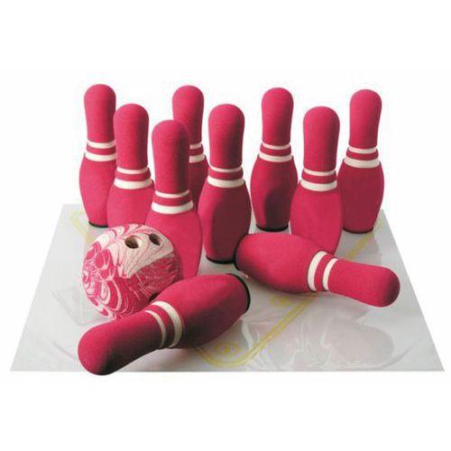 Illustration de : Véritable bowling geant de caoutchouc