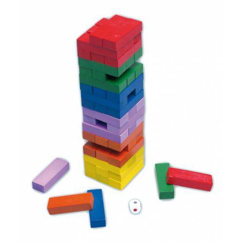 Illustration de : Jeu d'équilibre en bois block à block