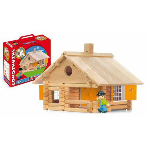 Illustration de : Maison en rondins 135 pièces - Jeujura