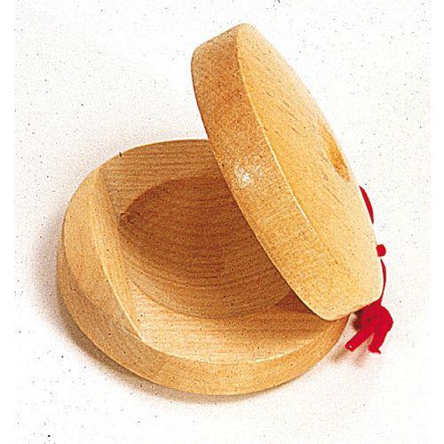 Illustration de : Castagnettes en bois - Fuzeau