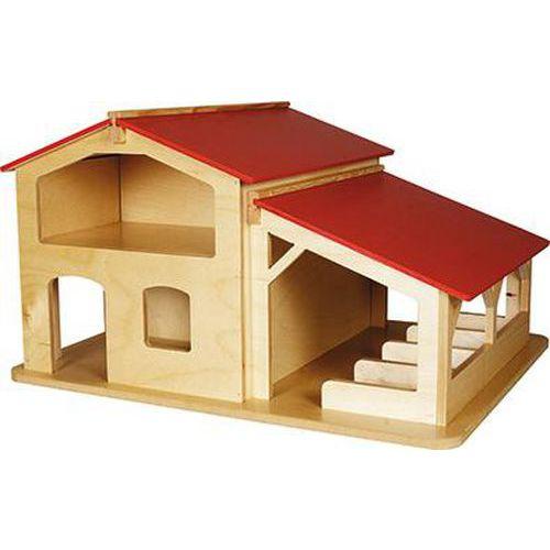 Illustration de : La grande ferme bicolore - Jb bois