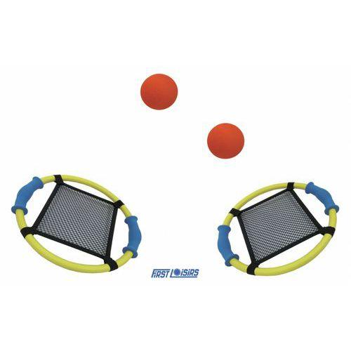 Illustration de : Paire de raquettes trampoline