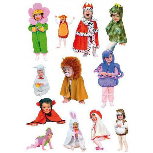 Illustration de : Lot 12 déguisements pour les 12-36 mois