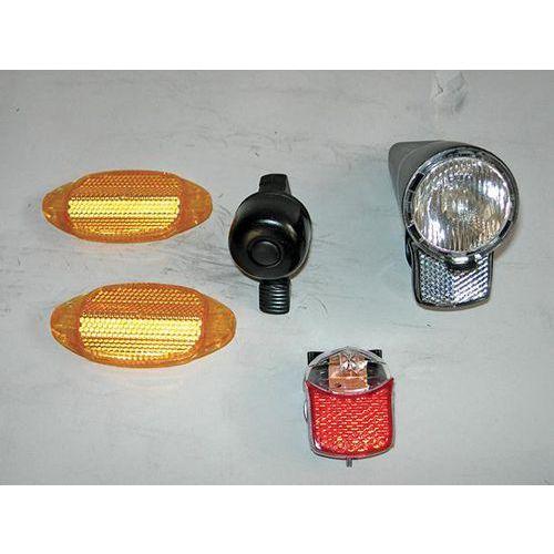 Illustration de : Kit d'éclairage 5 éléments pour vélo
