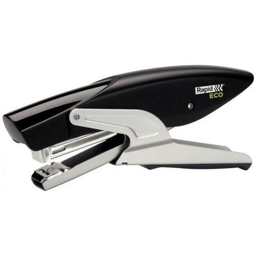 Illustration de : Pince agrafeuse en plastique avec agrafes 24/6 et 26/6 - Rapid