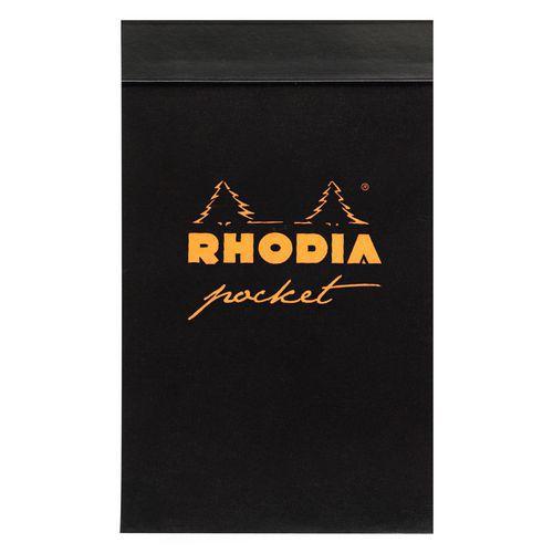 Illustration de : Bloc de poche petits carreaux - Rhodia