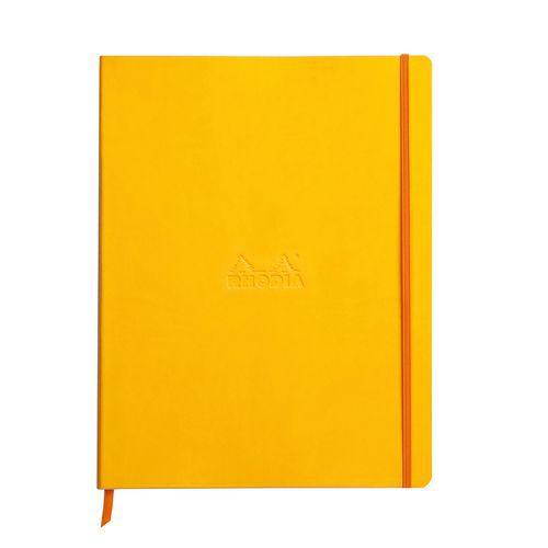 Illustration de : Cahier souple A4+ 22 x 29,7 cm ligné - Rhodia