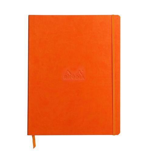 Illustration de : Cahier souple A4+ 22 x 29,7 cm ligné - Rhodia
