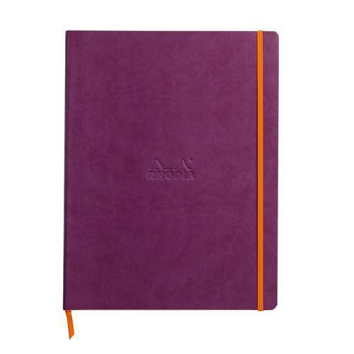 Illustration de : Cahier souple A4+ 22 x 29,7 cm ligné - Rhodia