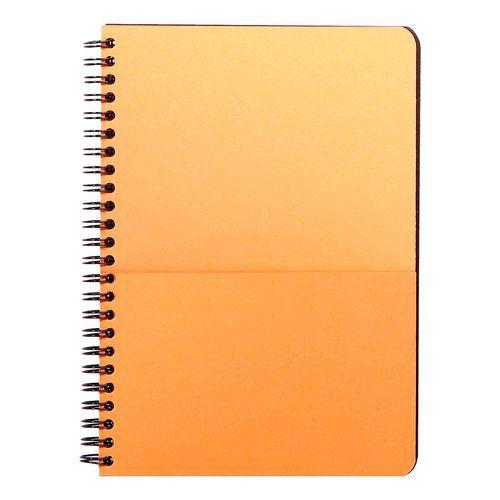 Illustration de : Répertoire noir A5 pré-imprimé - Rhodia