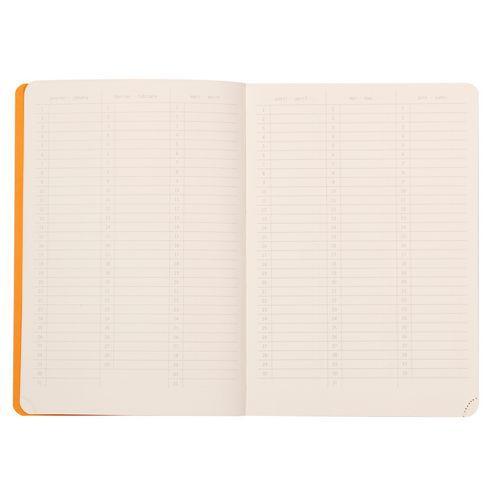 Illustration de : Carnet perpétuel A5 14,8 x 21 cm - Rhodia
