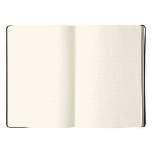 Illustration de : Carnet avec élastique dot 14 x 21 cm - Rhodia