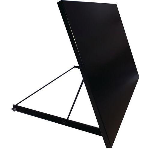 Illustration de : Pupitre Sati - Piétement coloris: Noir