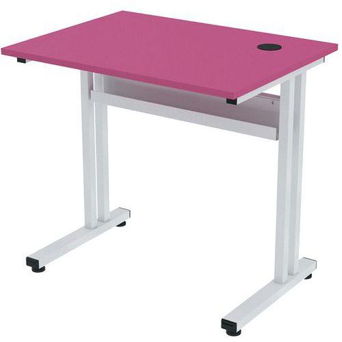 Illustration de : Poste informatique scolaire Mini avec écran posé