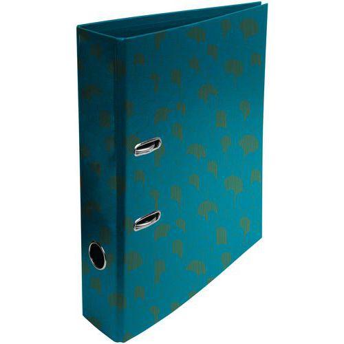 Illustration de : Classeur à levier Prem'Touch Néo Déco - Lot de 10 assortis - Exacompta