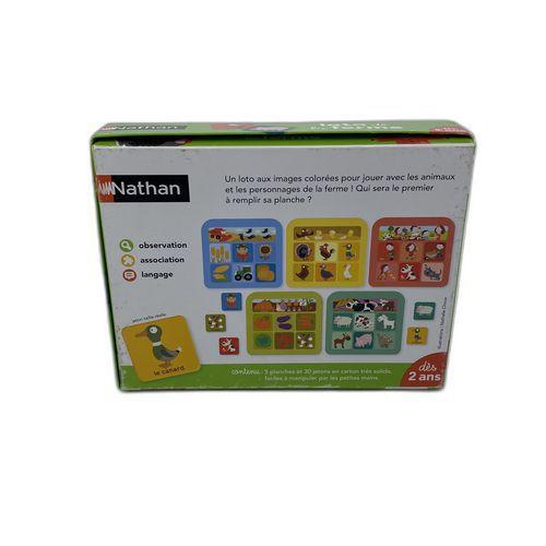 Illustration de : Loto de la ferme - 2009 - Reconditionné - Nathan