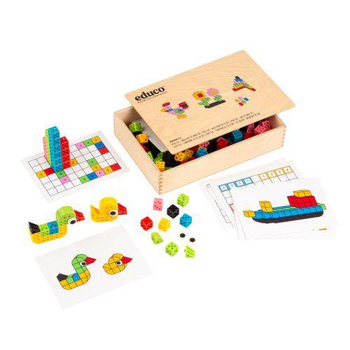 Illustration de : Verti-fix - construire du 2D au 3D - Educo