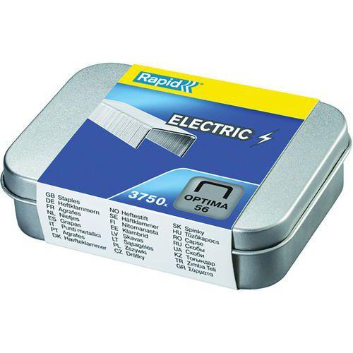 Illustration de : Agrafe Optima 56 - Boîte de 3750 - Rapid