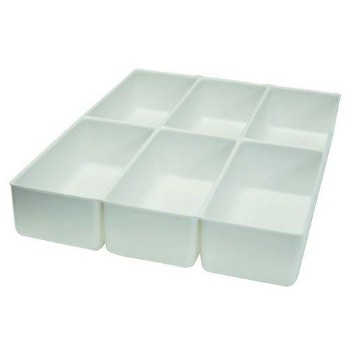 Illustration de : Grille alvéolée compartiments pour bloc