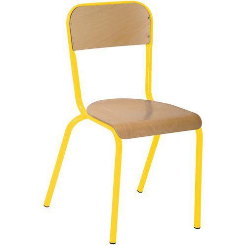 Illustration de : Chaise scolaire Atlas 4 pieds - Manutan Expert