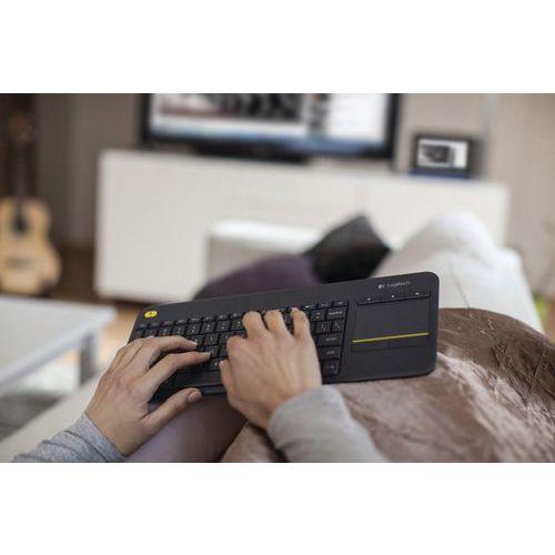 Illustration de : Clavier sans fil Logitech K400 Plus avec Touch Pad