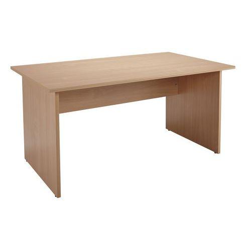Illustration de : Bureau droit Alpha Profondeur 67 cm