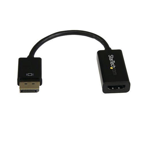Illustration de : Adaptateur actif DisplayPort 1.2 vers HDMI 4K ordinateur/PC compatible DP-M/F