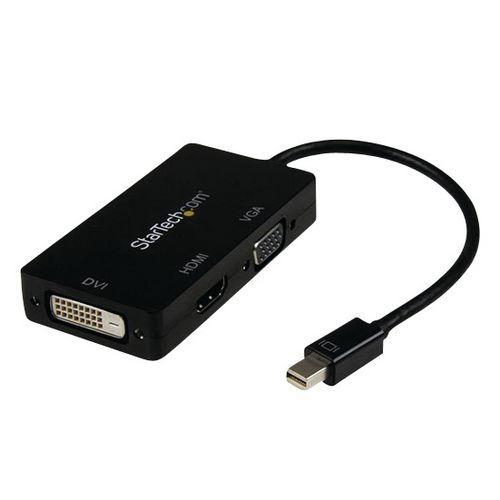 Illustration de : Adaptateur Mini DisplayPort vers VGA / DVI / HDMI StarTech