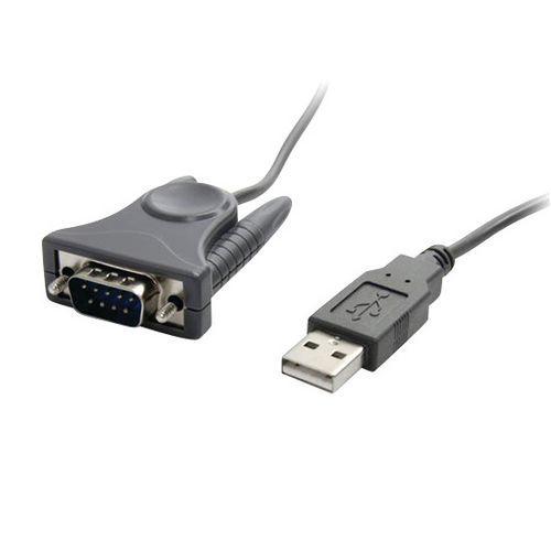 Illustration de : Câble adaptateur USB vers port série DB9 DB25 avec adaptateur StarTech