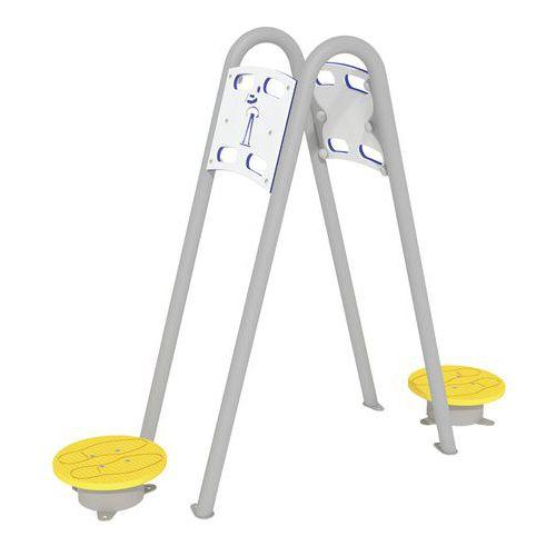 Illustration de : Double rotation de la ceinture