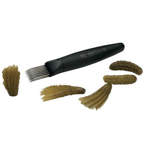 Illustration de : Eminceur à légume inox 8 lames