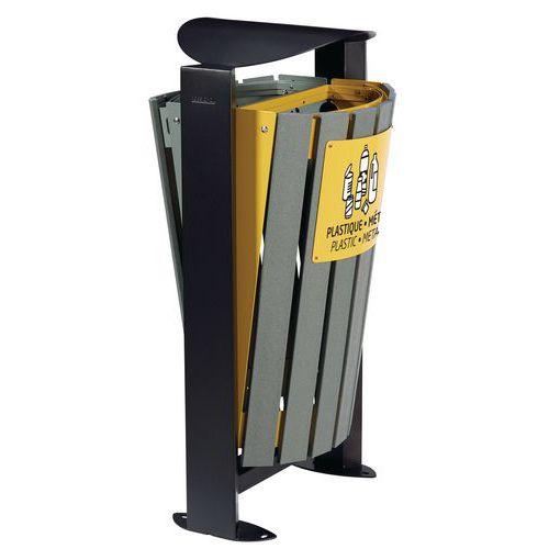 Illustration de : Poubelle 2x60lArkea etik Rossignol Pro