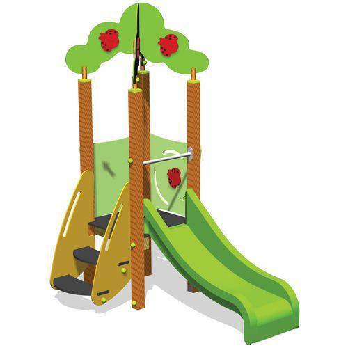 Illustration de : Jardin des coccinelles 1 tour