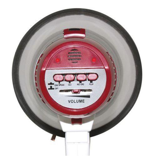 Illustration de : Porte Voix fonction enregistrement 20 Watts