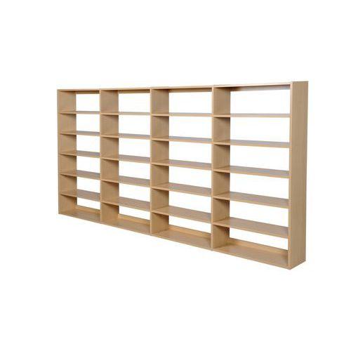 Illustration de : Rayonnage tablettes droites, simple face Nigéria