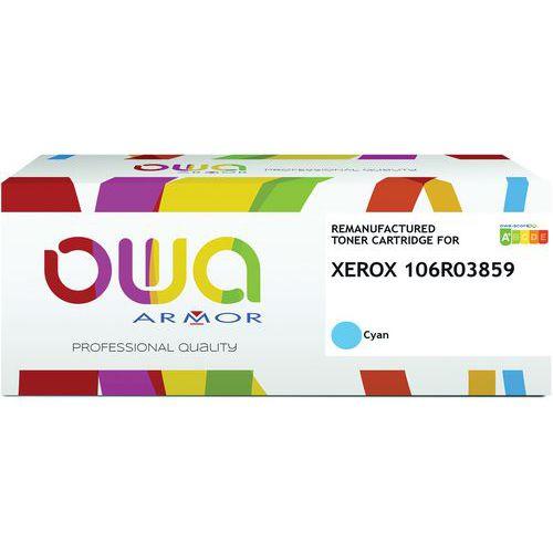 Toner remanufacturé Xerox 106R0385 - Cyan - Cyan thumbnail image 1