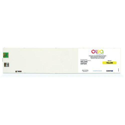 Cartouche remanufacturée Roland ESP2 - Jaune thumbnail image 1
