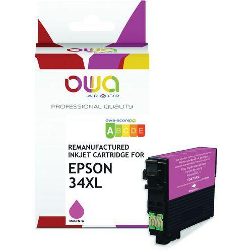 Cartouche d'encre remanufacturée Epson 34 STD-XL - Magenta thumbnail image 1