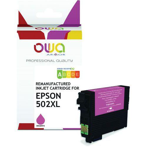 Cartouche d'encre remanufacturée Epson 502XL - Magenta thumbnail image 1