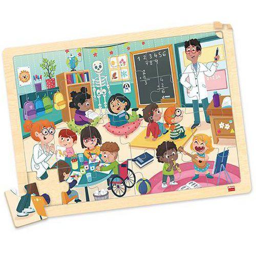 Illustration de : Lot 4 puzzles école inclusive - Akros