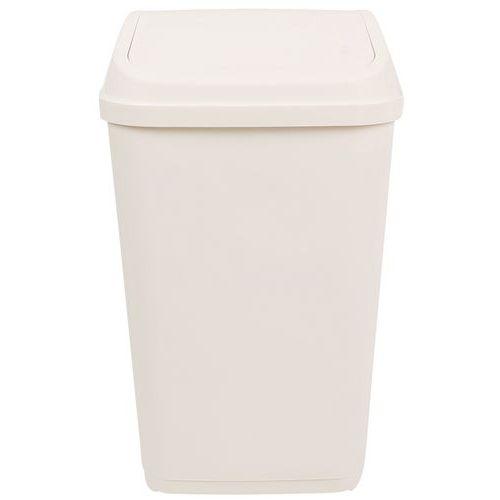 Illustration de : Poubelle sanitaire à couvercle basculant 50 L - Manutan Expert